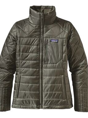 Women’s Patagonia Radalie Parka Outdoor Jacket Like New Olive Size Large